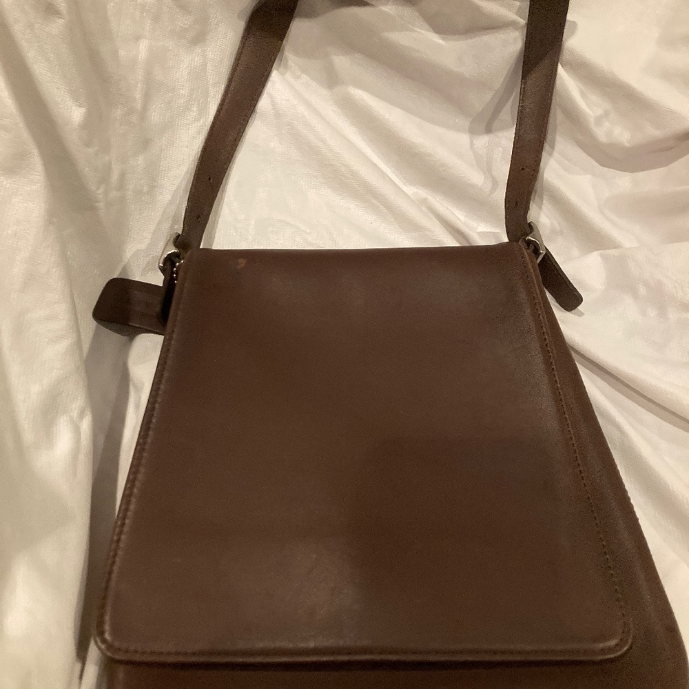 Coach handbag brown leather